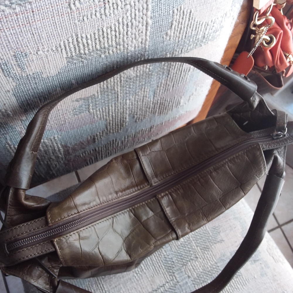 Francesco Biasia Leather Hobo Bag - Picture 3 of 7